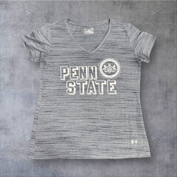 Penn State Under Armour Gray Shirt Women’s Size Small - Picture 1 of 5